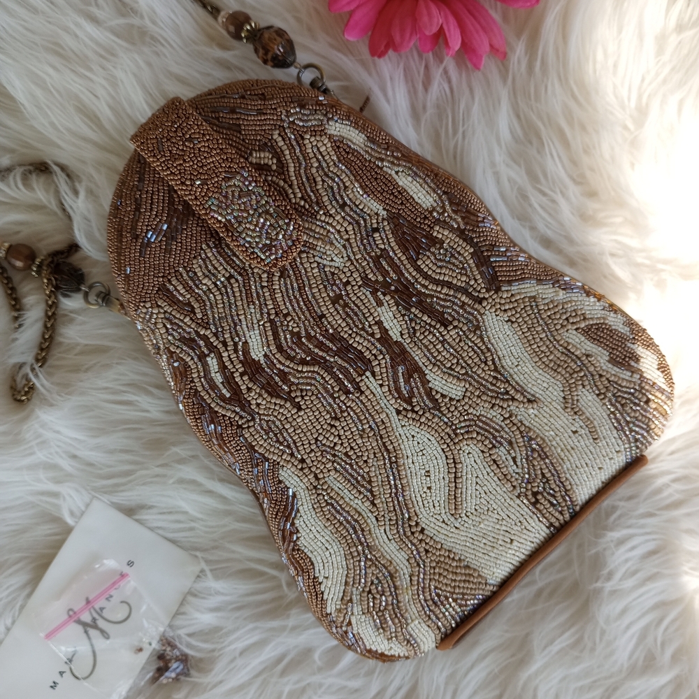 Mary Frances Rezzy Beaded Havanese Dog Novelty Bag - Picture 11 of 15